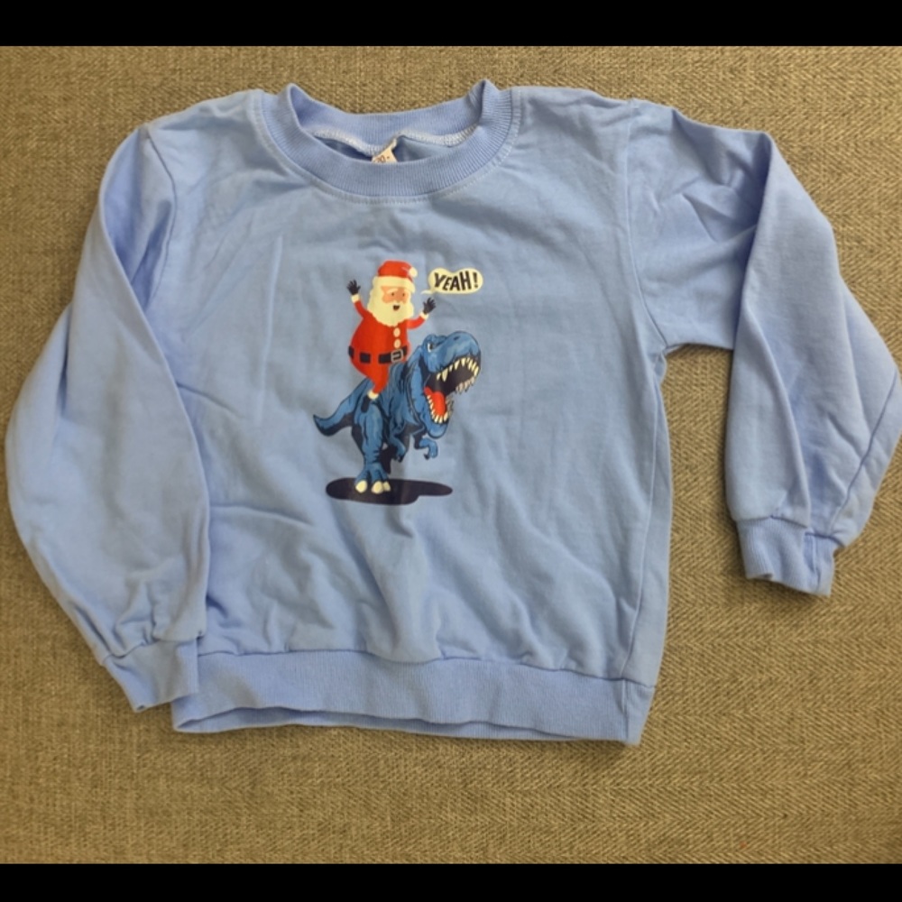 Santa Dinosaur Shirt